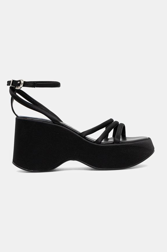 Πέδιλα Buffalo Joy Mss Sandal 1602205.BLK μαύρο SS25