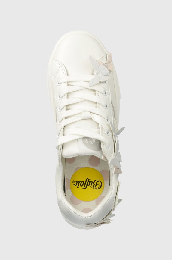 Buffalo sneakersy Paired Butterfly biały 1636137.WHT