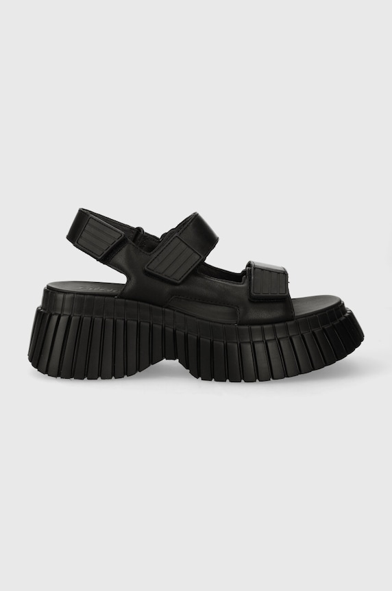 Camper sandale de piele BCN platformă negru K201511.005