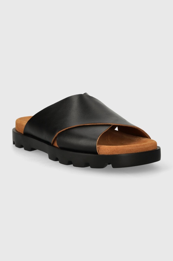 Obuća Kožne natikače Camper Brutus Sandal K201321.016 crna