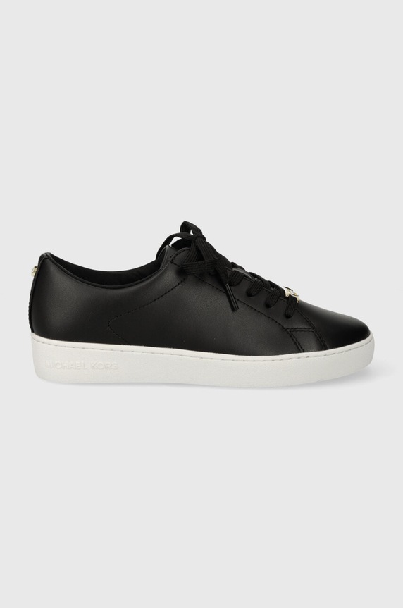 Kožne tenisice MICHAEL Michael Kors Keaton ravni crna 43R4KTFS4L.001