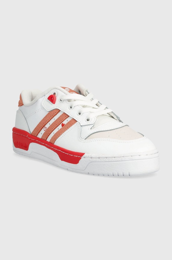 adidas Originals sneakers in pelle Rivalry Low ID5837 bianco SS24