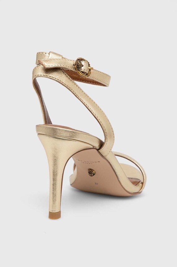 Cipők Kurt Geiger London bőr szandál Mayfair Strappy Sandal 2040961109.GOLD arany