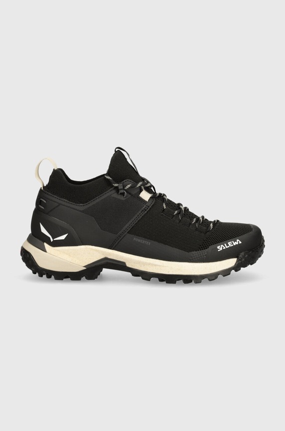 Boty Salewa Puez Knit Powertex 00.0000061437 černá SS24