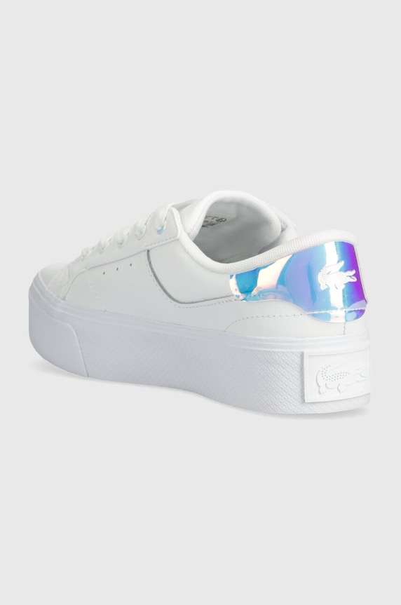 Obuv Tenisky Lacoste Ziane Platform Leather 47CFA0004 biela