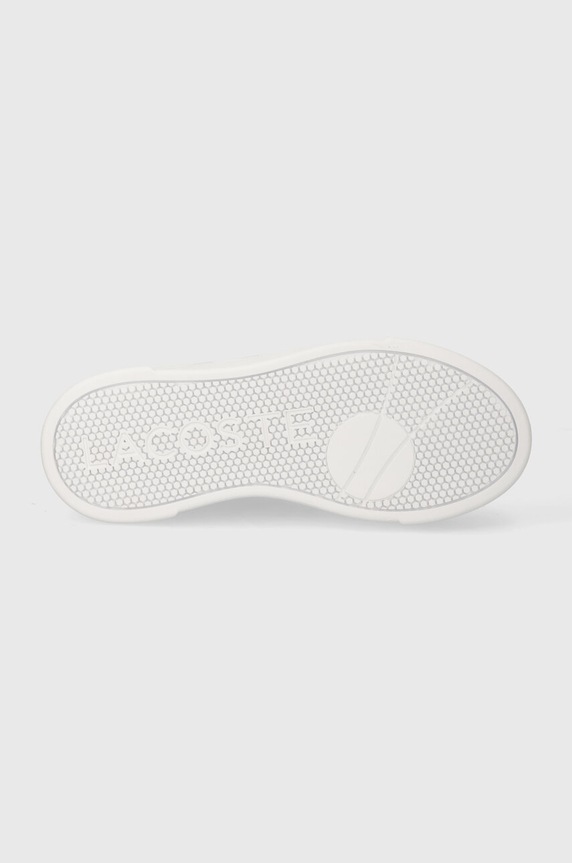 Кожаные кроссовки Lacoste L002 Evo Logo Tongue Leather 47SFA0055 белый