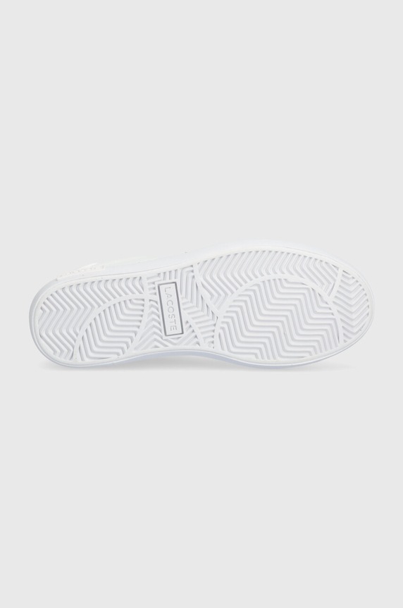 Δερμάτινα sneakers Lacoste Powercourt 2.0 Leather 47SFA0072 λευκό