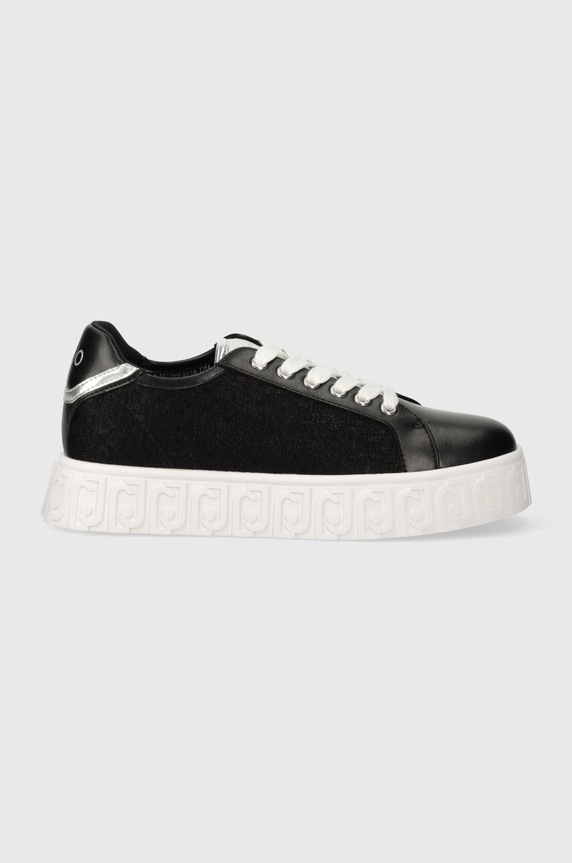 Liu Jo sneakersy LOVELY 02 BA4119TX39922222 czarny SS24