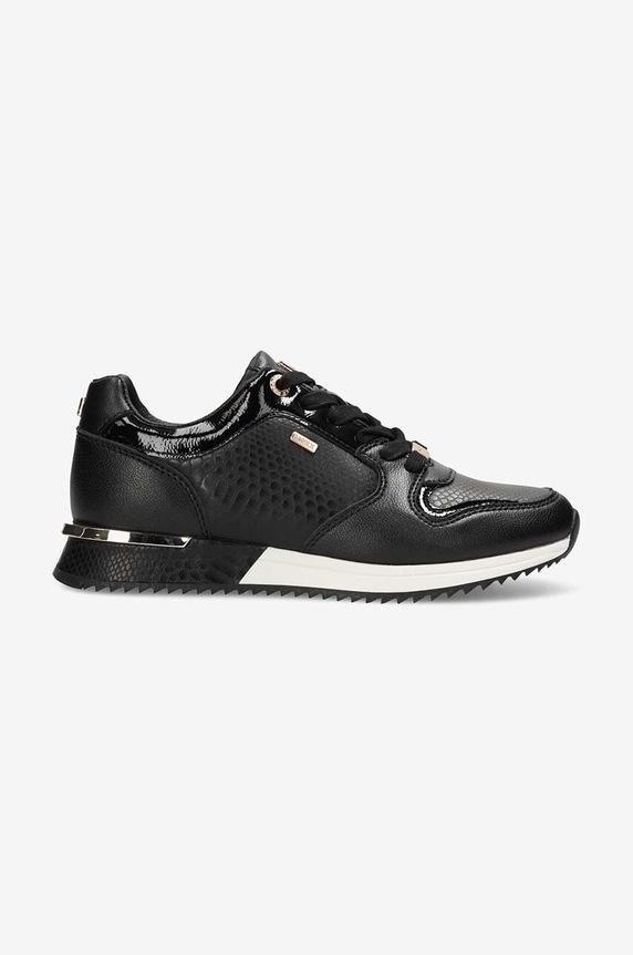 Mexx sportcipő Fleur velúr bőr fekete MIKE1002041W
