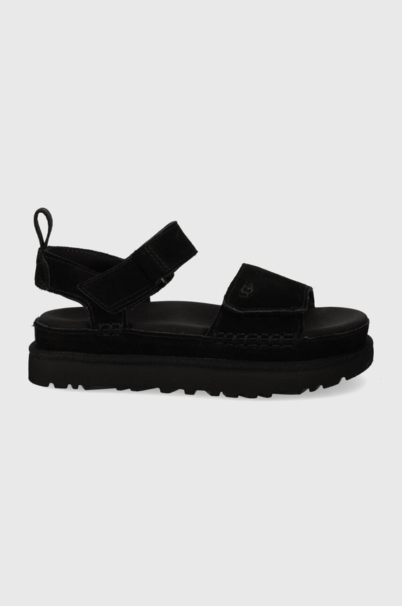 UGG sandali in camoscio Goldenstar altri nero 1136783.BLK