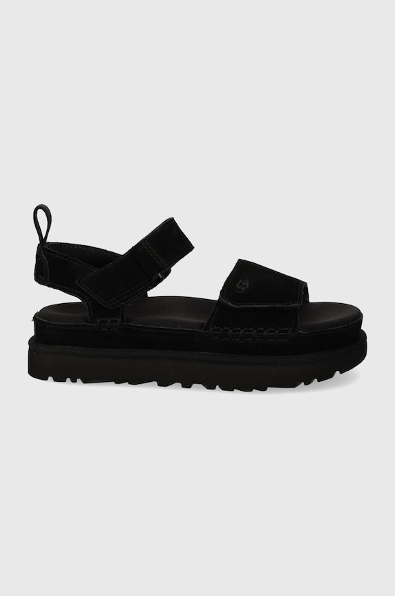 UGG sandali in camoscio Goldenstar altri nero 1136783.BLK