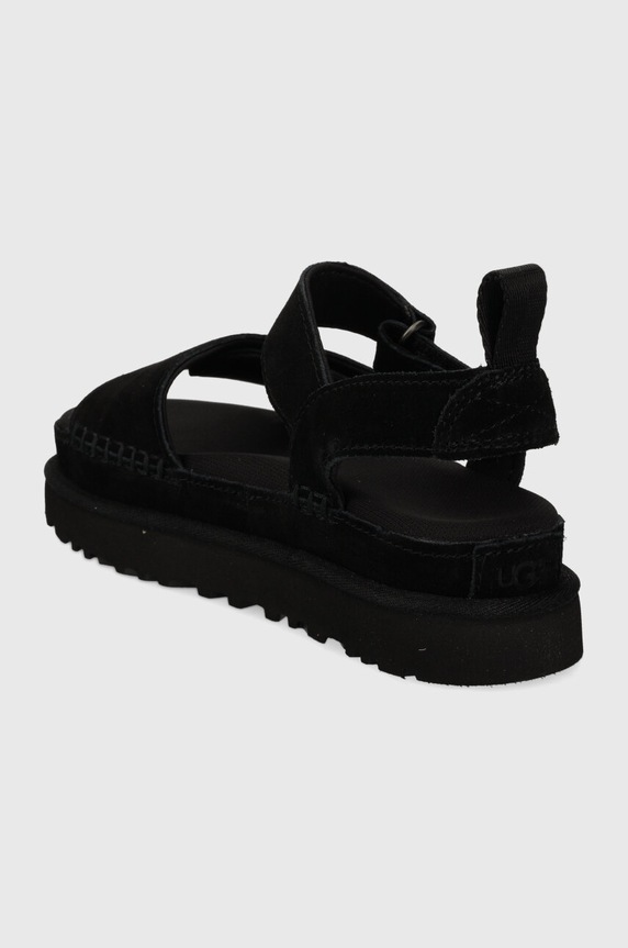Scarpe UGG sandali in camoscio Goldenstar 1136783.BLK nero