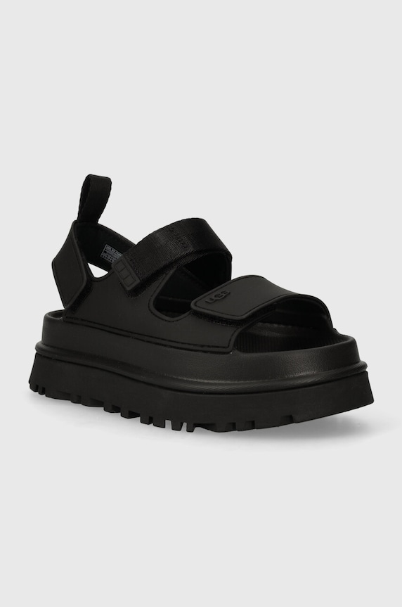 UGG sandały Goldenglow syntetyczny czarny 1152685.BLK
