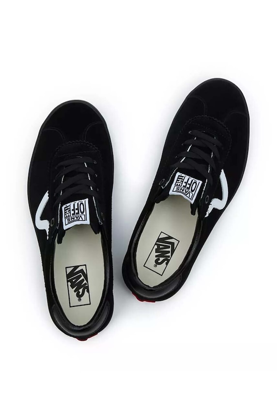 Vans tenisówki skórzane Sport Low VN000CQRBKA1 czarny