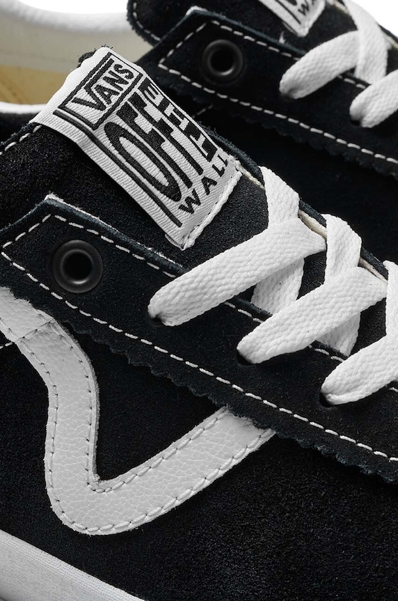 Obuv Semišové tenisky Vans Sport Low VN000CQRBZW1 čierna