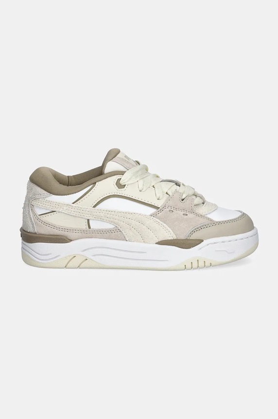 Puma sneakersy skórzane Puma-180 PRM Wns 393764 beżowy SS24