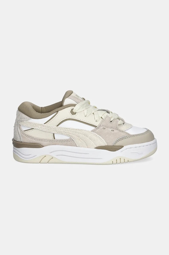 Puma sneakersy skórzane Puma-180 PRM Wns 393764 beżowy SS24