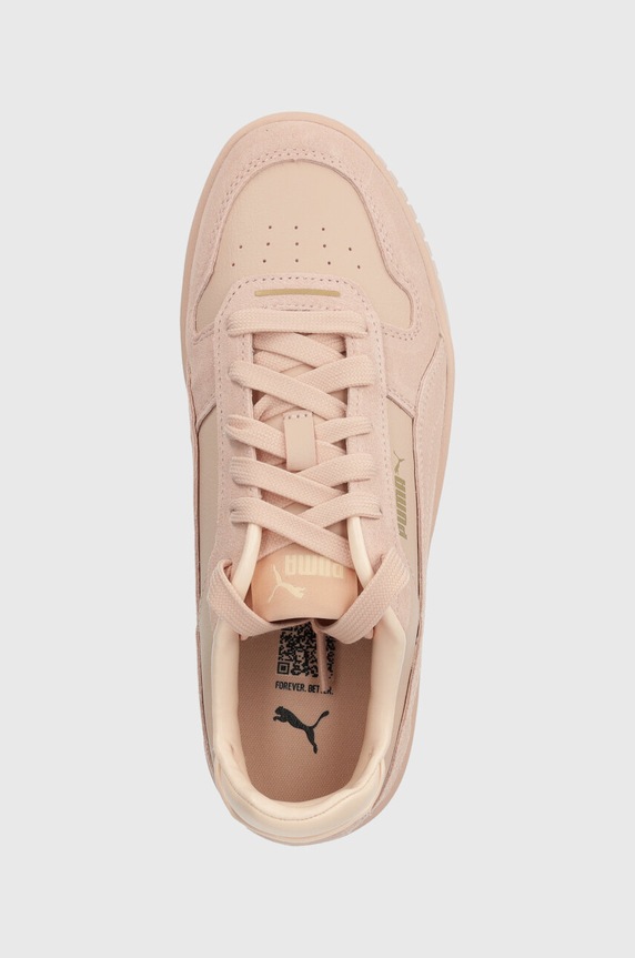 Puma sneakersy skórzane Carina Street SD różowy 395093.