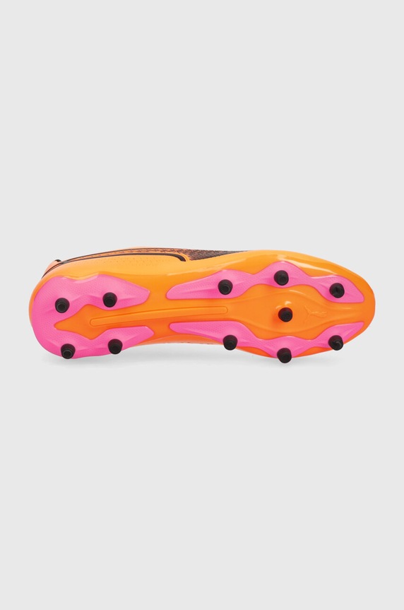 Puma ghete de fotbal korki King Match 107570 portocaliu