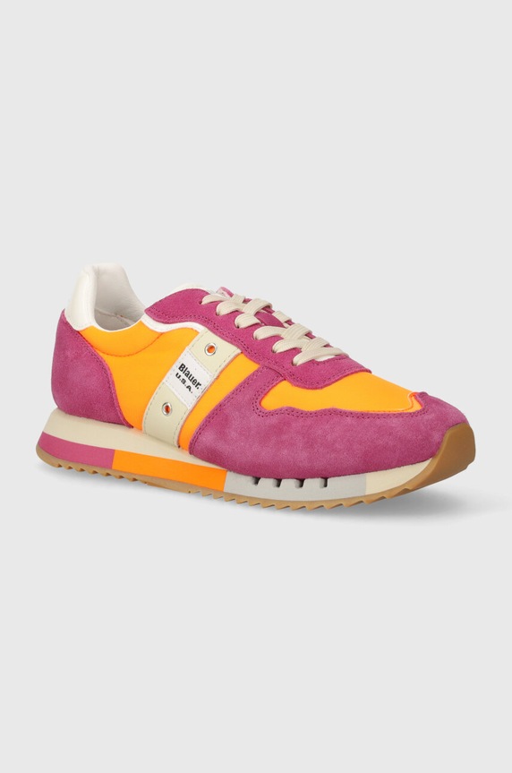 Blauer sneakersy MELROSE tekstylny różowy S4MELROSE02.NYS