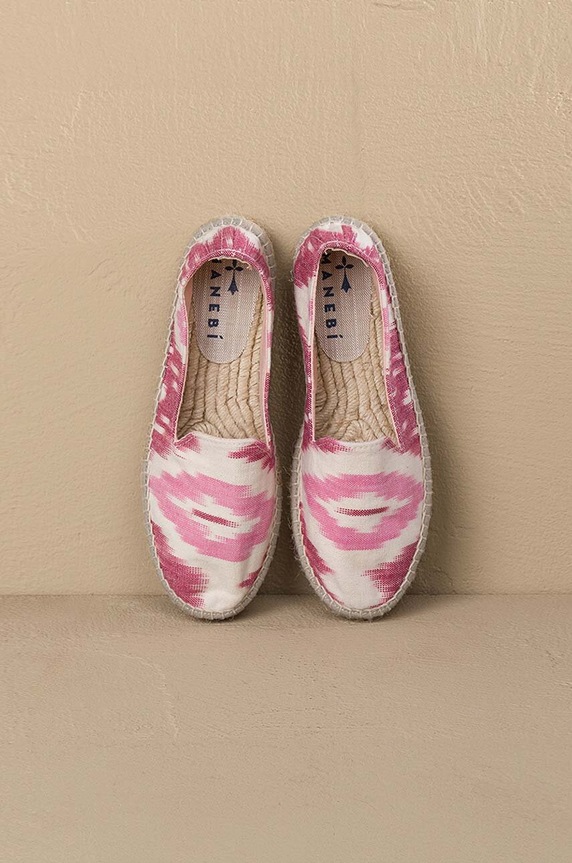 Еспадрили Manebi Tulum Flat Espadrilles G.1.7.N0 розов SS24
