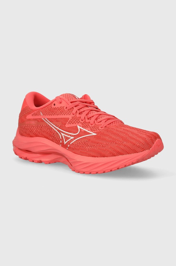 Mizuno futócipő Wave Rider 27 szintetikus piros J1GC2308