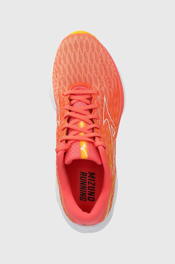 Mizuno futócipő Wave Inspire 20 narancssárga J1GD2444