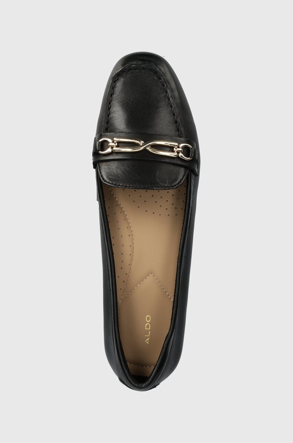 Aldo mocassini in pelle Bagdish nero 13669242.Bagdish