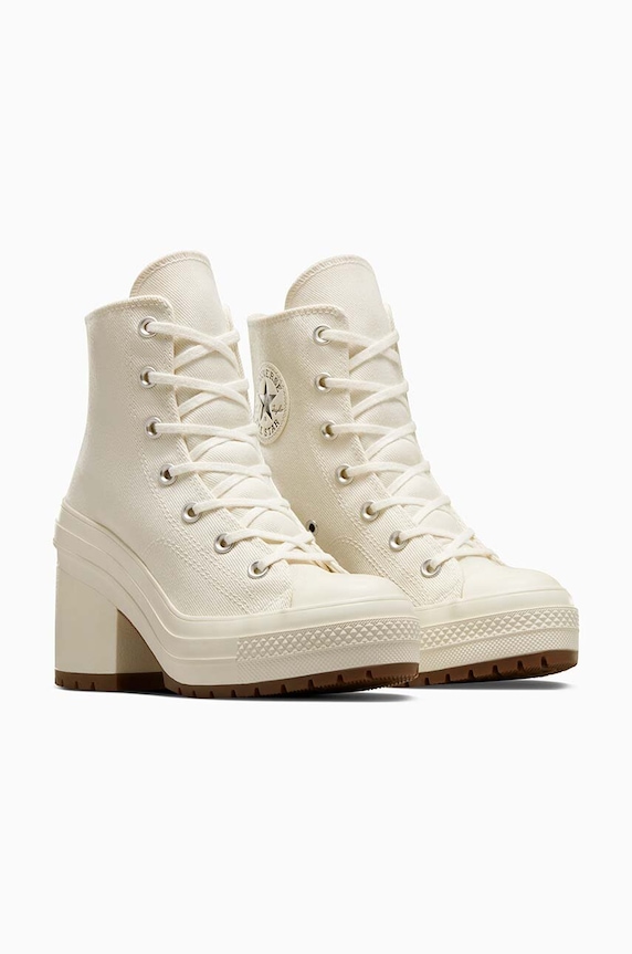 Converse tenisi Chuck 70 De Luxe Heel A05348C galben SS25