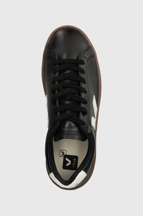 Δερμάτινα sneakers Veja Urca μαύρο UC0703507A