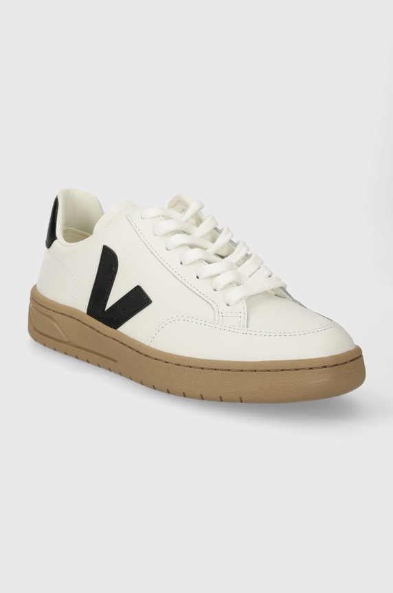 Δερμάτινα sneakers Veja V-12 Planet friendly λευκό XD0203640A