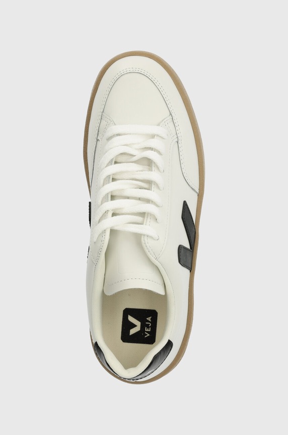 Δερμάτινα sneakers Veja V-12 λευκό XD0203640A