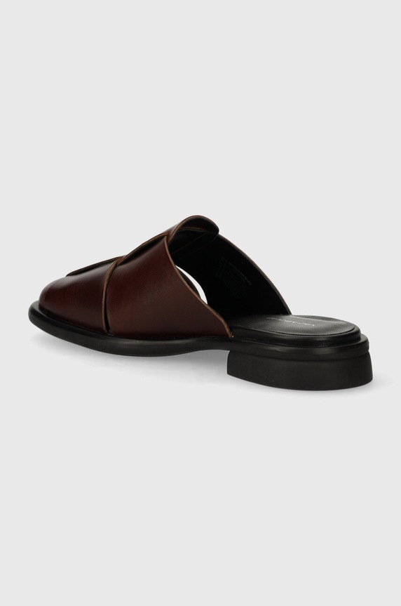 Obuwie Vagabond Shoemakers klapki skórzane BRITTIE 5551.101.49 brązowy