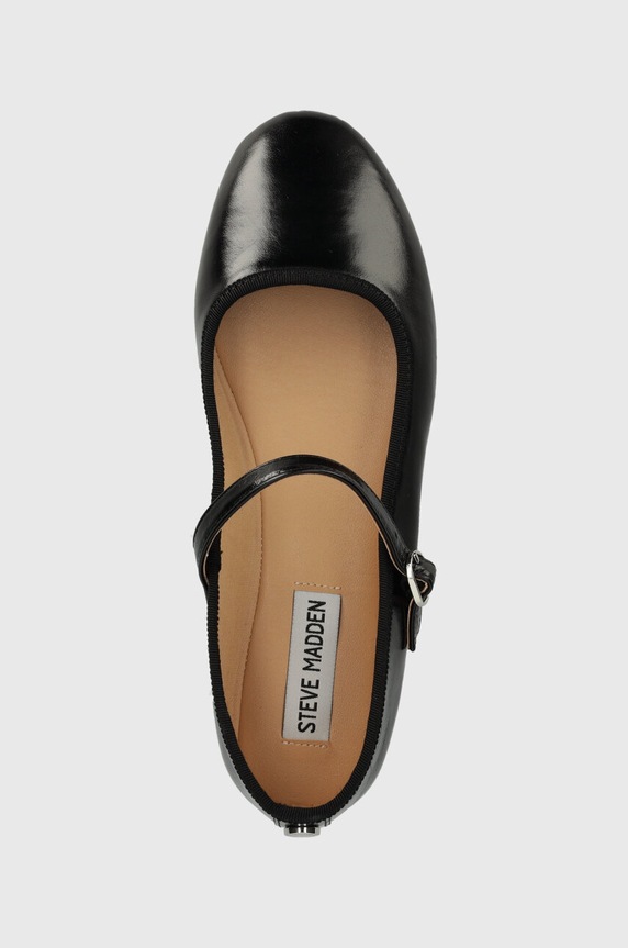 Steve Madden baleriny skórzane Vinetta czarny SM11003146.017