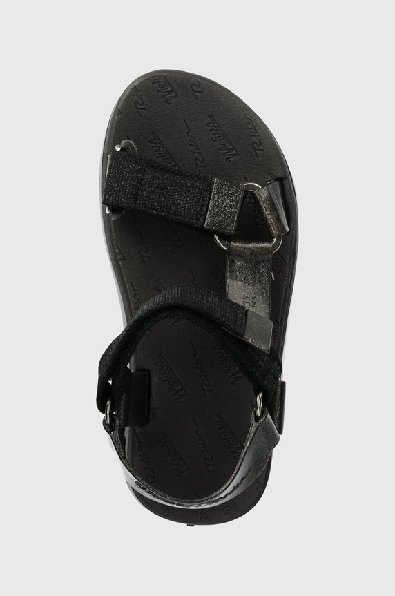 Melissa sandale MELISSA PAPETE + RIDER GOOD TIMES AD negru M.32930.AV015