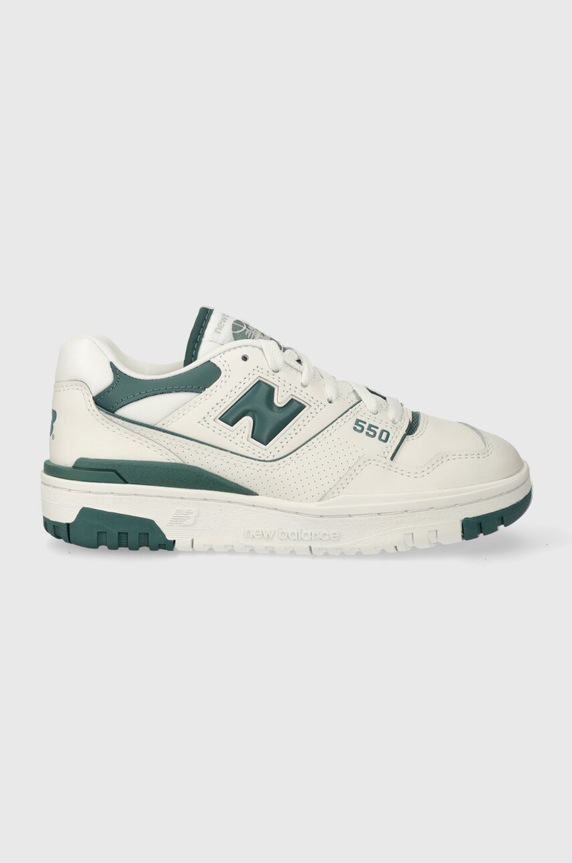 New Balance sneakersy skórzane 550 BBW550BI tekstylny szary BBW550BI