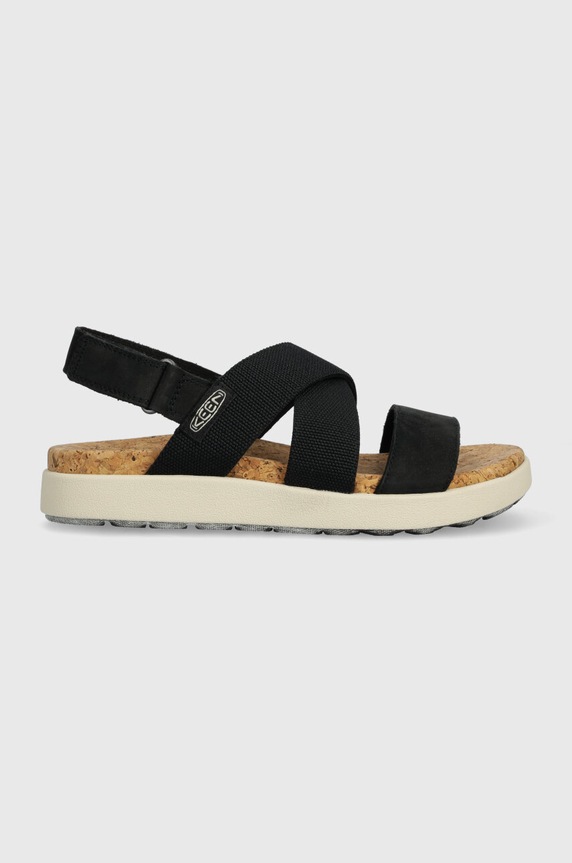 Keen sandały płaski czarny KE.1028627