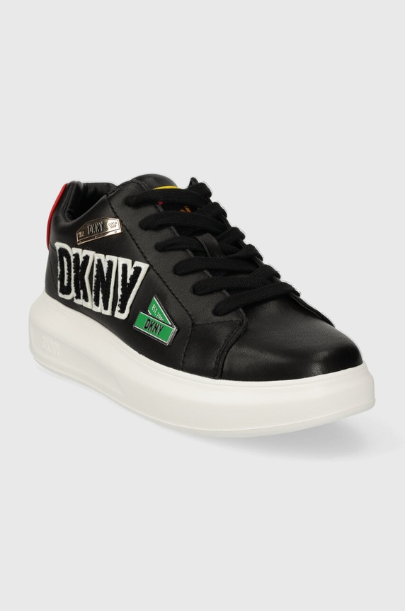 Dkny sneakersy JEWEL CITY SIGNS K1497456.BLK czarny SS24