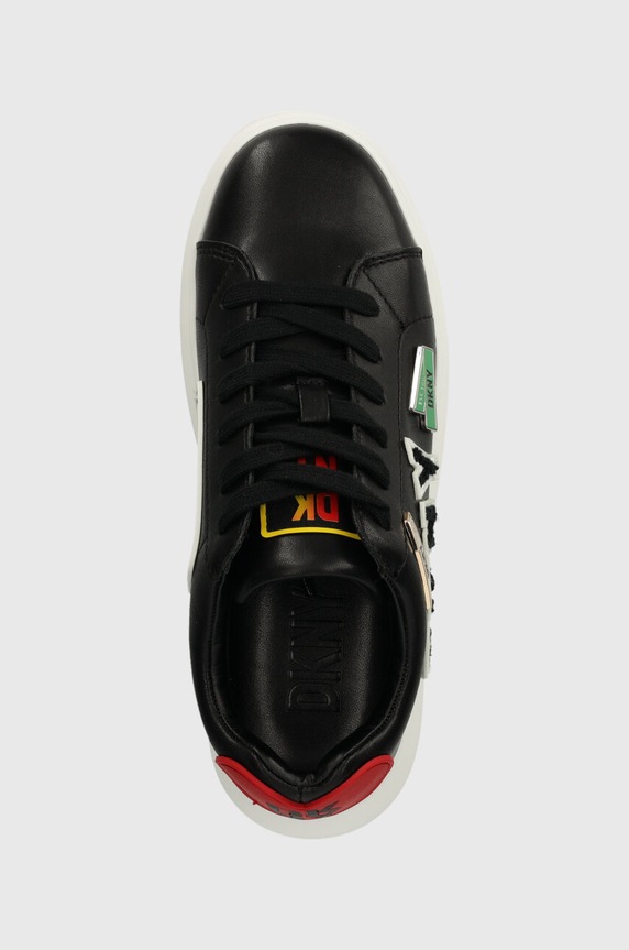 Dkny sneakersy JEWEL CITY SIGNS czarny K1497456.BLK