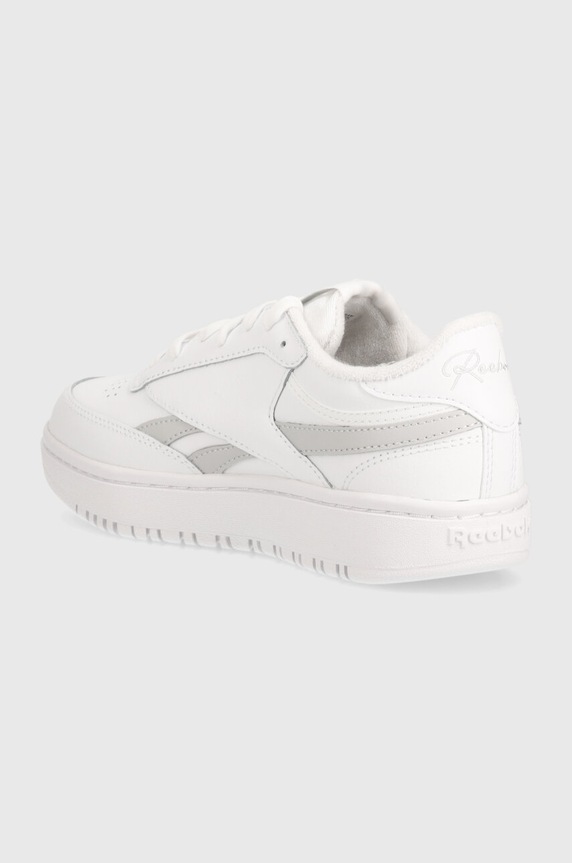 Boty Kožené tenisky Reebok Classic Club C 100074269 bílá