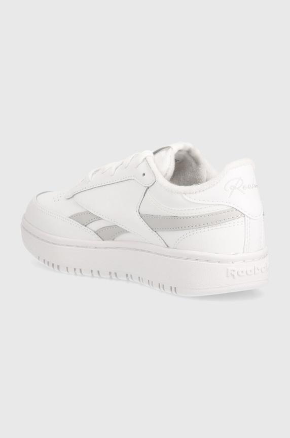 Boty Kožené tenisky Reebok Classic Club C 100074269 bílá