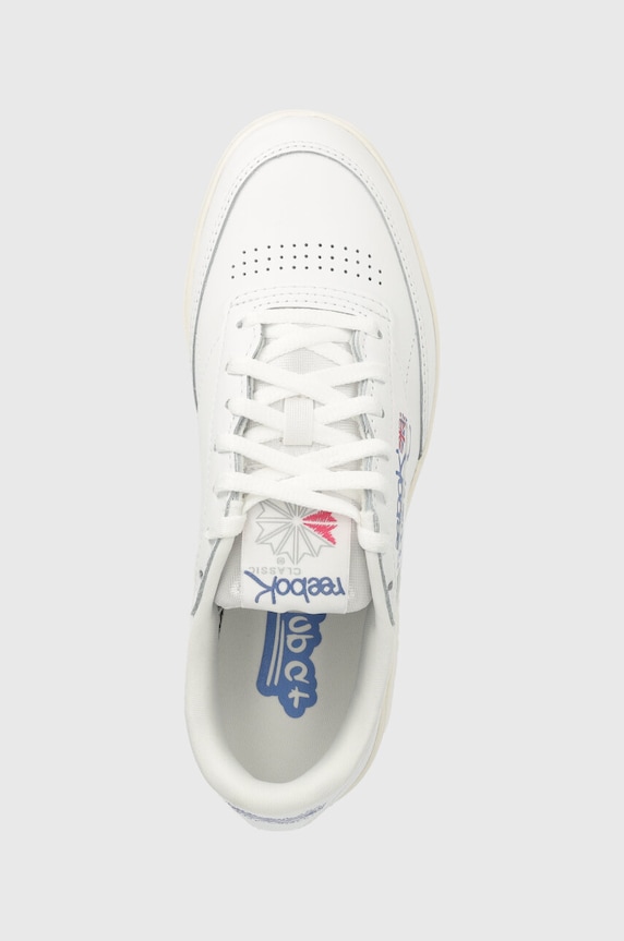 Kožne tenisice Reebok Classic Club C bijela 100074478