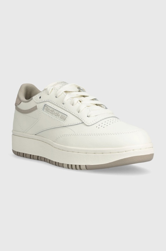 Kožne tenisice Reebok Classic CLUB C 100074267 bež SS24