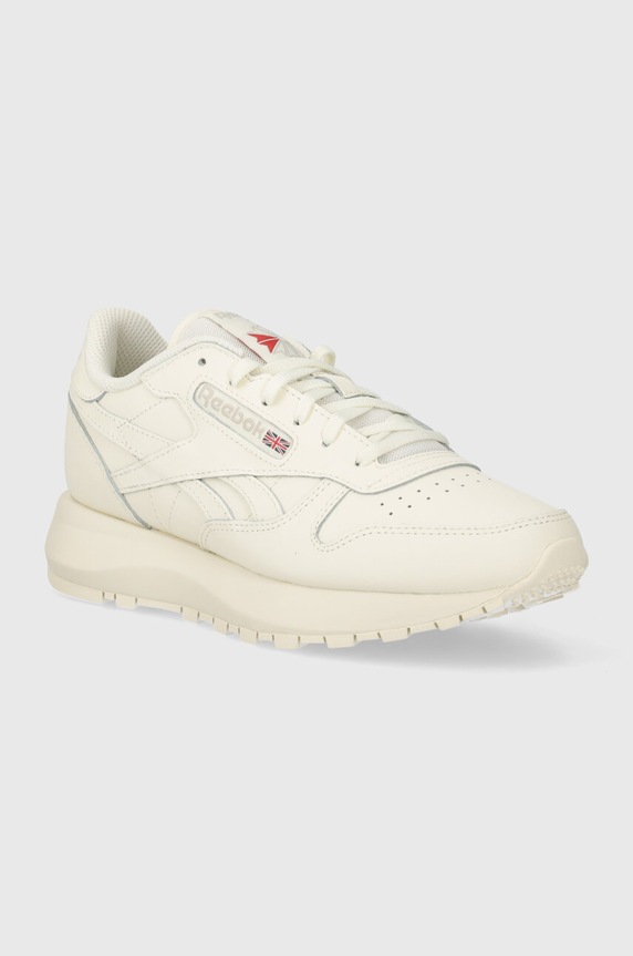 Reebok Classic bőr sportcipő LEATHER nappa bőr bézs 100074459