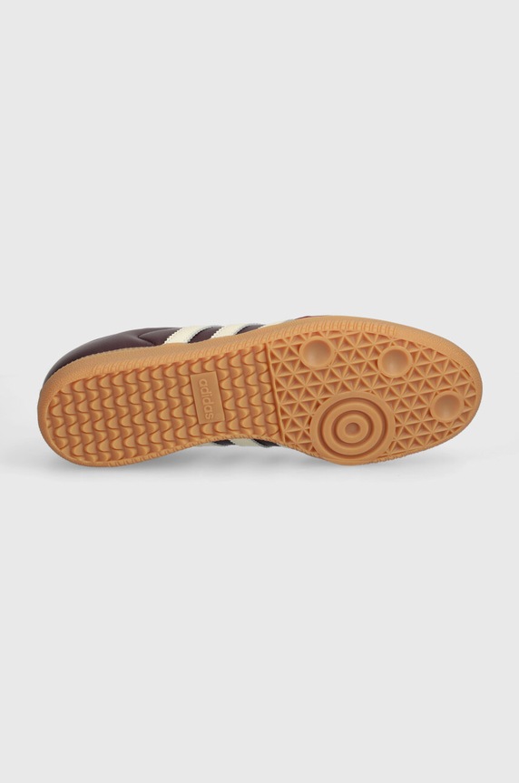 adidas Originals sneakersy skórzane Samba OG ID0477 bordowy