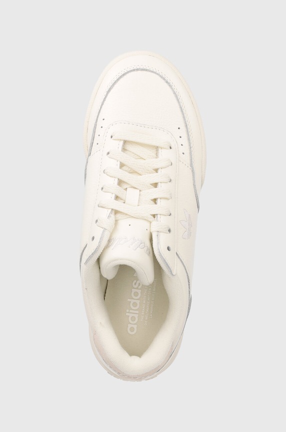 adidas Originals leather sneakers Court Super W beige IE8079