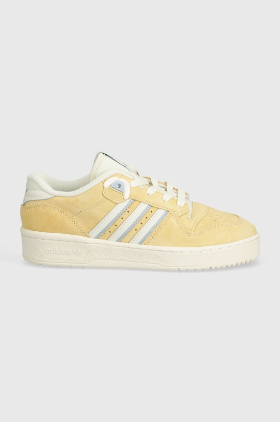 Tenisice od brušene kože adidas Originals Rivalry Low W IF6257 bež SS24