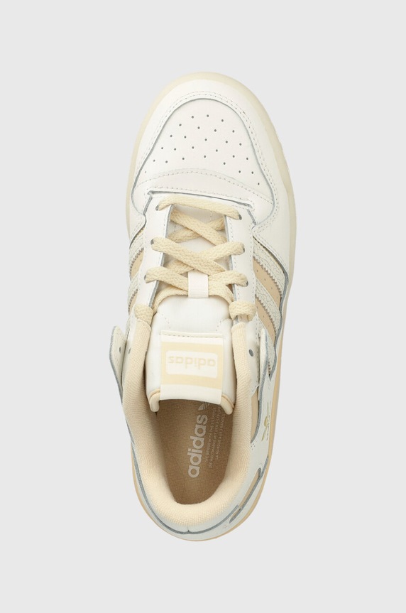 adidas Originals sneakers din piele Forum Low CL W bej IG3688