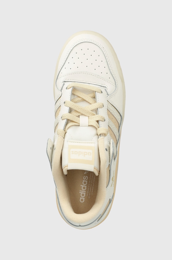 adidas Originals sneakers din piele Forum Low CL W bej IG3688