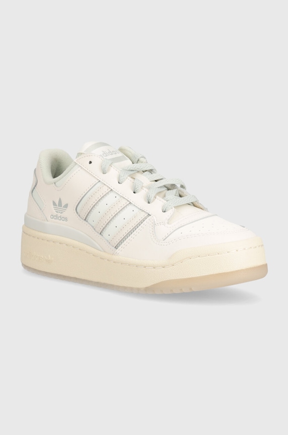 adidas Originals sneakers Forum Bold Stripes W pelle rivestita beige IG3973